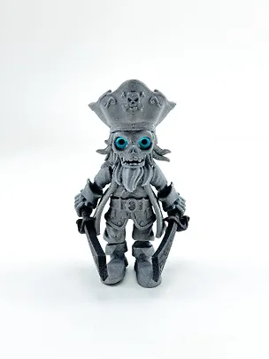 Фигурка 3D Скелет пирата Стид (22007999) (7х12) 3137551