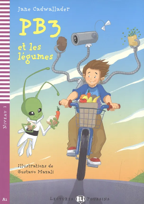 Книга PB3 et les legumes. Niveau 2 (+CD) () — 1