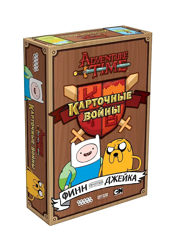Настольная игра «Время приключений Карточные войны Финн против Джейка», Hobby World 2775382 — 1