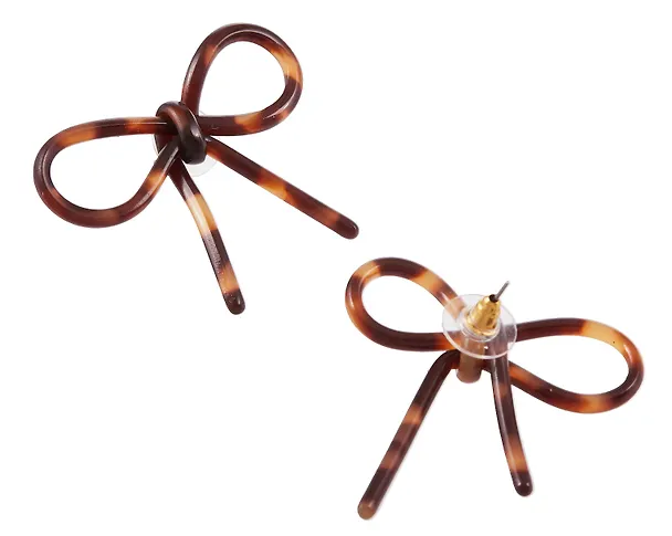 Сережки «Бантики», 2 штуки, акрил, Lafilaf 3104678 — 5