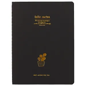 Тетрадь Black Cactus, B5, 28 листов, в ассортименте