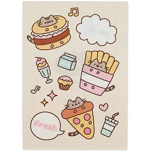 Папка-уголок А4 "Pusheen"