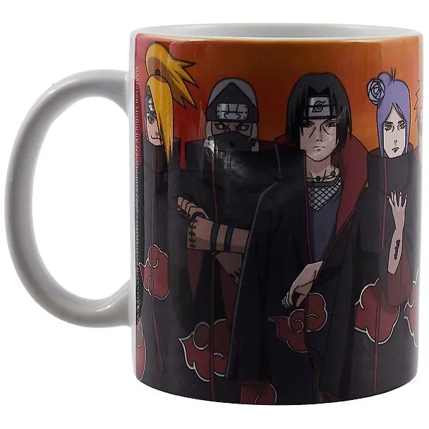 Кружка в подарочной упаковке Аниме Naruto Akatsuki (Наруто) (керамика) (320 мл) 2943234 — 2