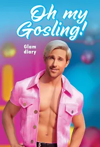 Книга для записей А5 64л "Oh my Gosling! Glam diary" интегр.обл., блок с контентом