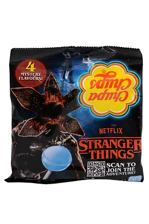 Леденцы Чупа Чупс Stranger Things (4 вкуса) 120г 3153673