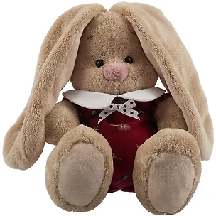 Игрушка мягкая Budi Basa, Зайка Ми в комбинезоне с листочками (малыш) 2747615