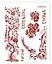 Трафарет пластиковый многоразовый Китай (20х25) (Л-064) — 2340537 — 2