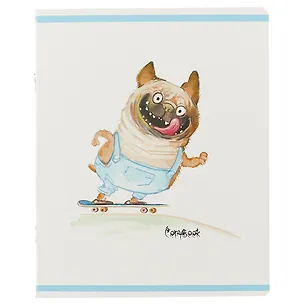 Тетрадь в клетку Феникс+, "Озорники", 48 листов, красная, в ассортименте 246813