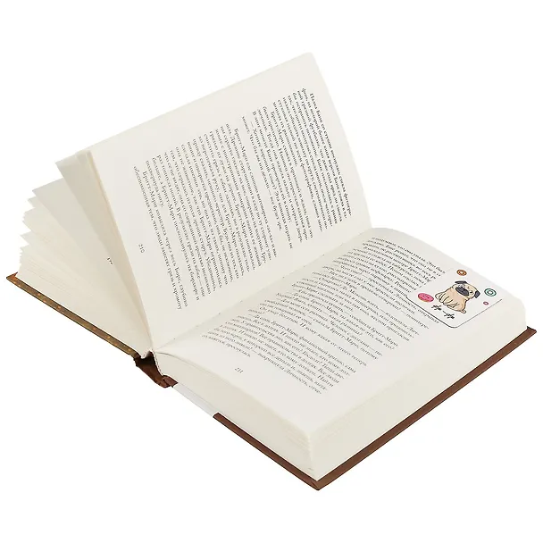 Магнитные закладки «Мопсы», 2 штуки, 4 х 6 см 2670319 — 3