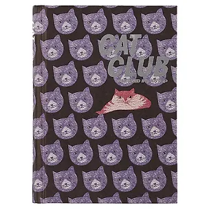 Записная книжка «Cat club», 13.5 х 18.5 см 246987