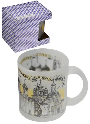 Кружка Сергиев Посад (стекло) (068-BR-31) 2568839