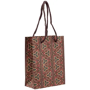 Подарочный пакет «Полосатый узор», А6