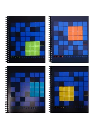 Тетрадь в клетку Unnika, "Калейдоскоп", 80 листов, в ассортименте 239011