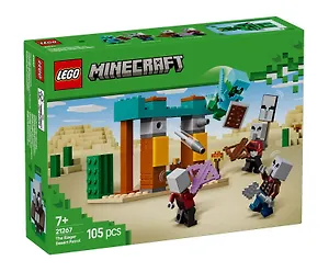 LEGO Minecraft: Сельский патруль в пустыне, 105 деталей (21267)