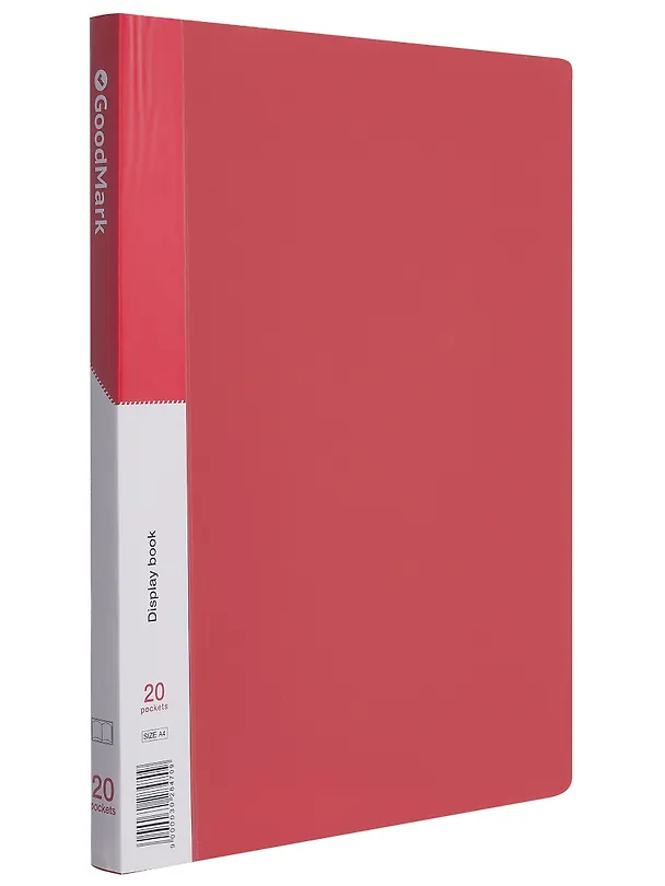 Папка с файлами А4, 20 файлов, в ассортименте, GoodMark 3028470 — 17
