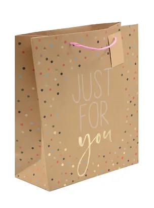 Пакет А4 32*26*12 "Just for you" жен.,бум.мат.ламинат 3040513