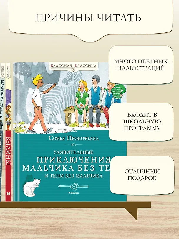 Книга Удивительные приключения мальчика без тени и тени без мальчика (Софья Прокофьева) — 6