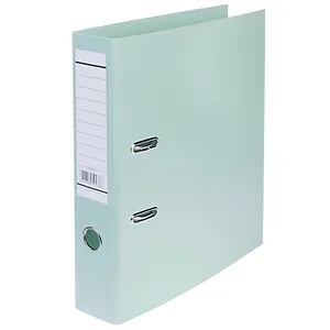 Папка архивная 70мм А4 "NEWtone Pastel" зелёный нефрит, лам.картон