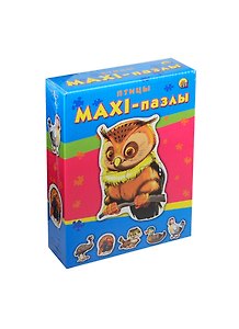 Макси-пазлы Птицы (ПМ-9569) (6 картинок) (Рыжий кот) (3+)