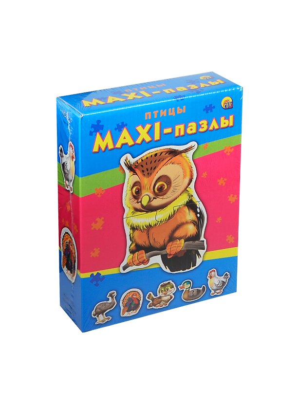 Макси-пазлы Птицы (ПМ-9569) (6 картинок) (Рыжий кот) (3+) 2416266 — 1