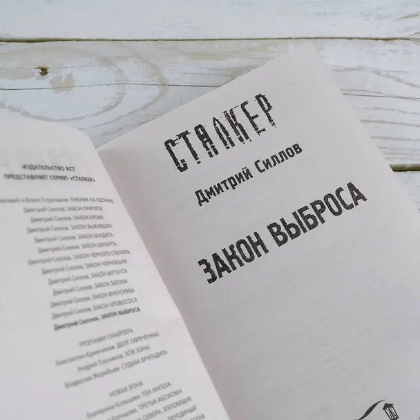 Книга Закон Выброса (Дмитрий Силлов) — 9