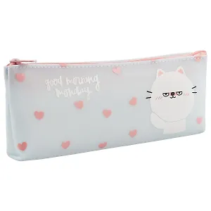 Пенал «Белый котик», 20 х 8 см