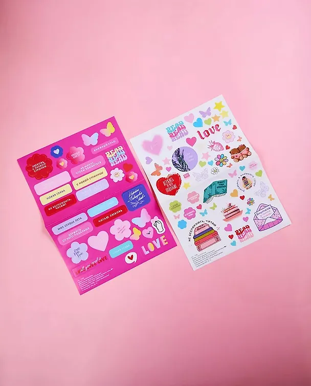 Книга Конверт с набором открыток и стикерпаков Trendbooks with love по романам "Академия весны", "Дом Грозы", " 48 минут. Пепел и Осколки", "Лавандовая ветвь". () — 7