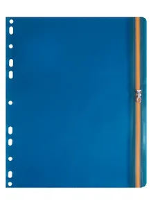 Папка на молнии А5 с перфорацией