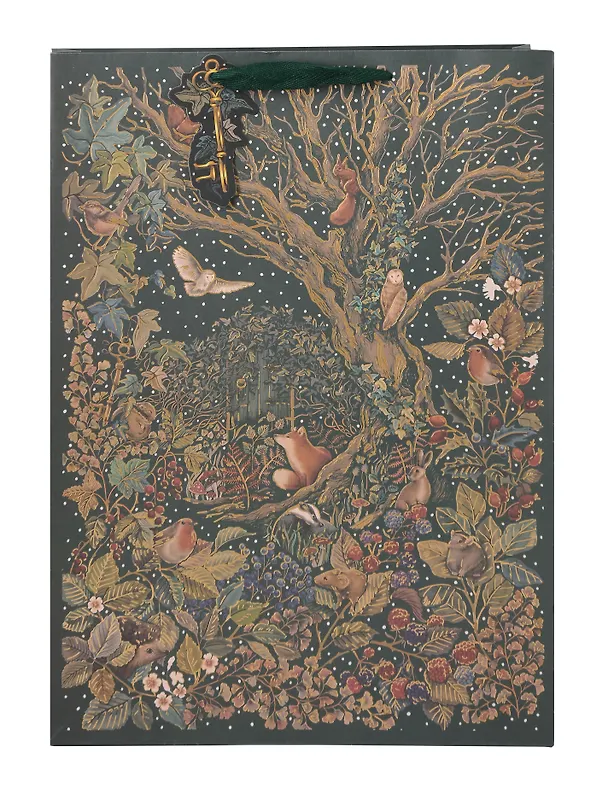 Пакет А3 46*33*10 "В лесу" НГ, бум.мат.ламинат 3103176 — 4