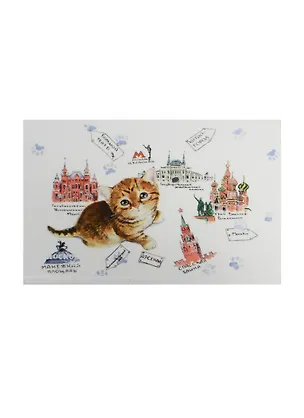 Магнит Московские коты Исторический музей (МЗ/208/002) 2478653