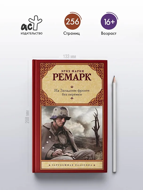 Книга На Западном фронте без перемен (Эрих Мария Ремарк) — 5