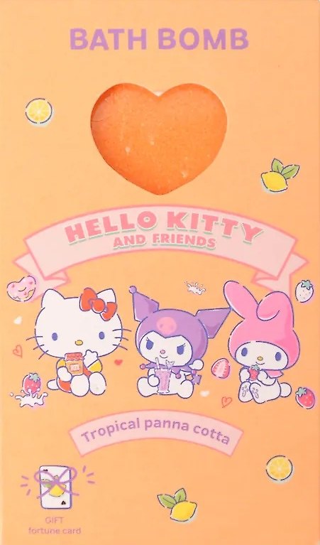 Бомбочка для ванны Hello Kitty and friends (Tropical panna cotta) (150 г) 3099048 — 1