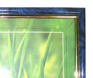 Фоторамка пластик 21*30 бирюза мрамор, Мир рамок