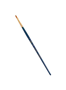 Кисть художественная Галерея, синтетика, плоская, короткая ручка №0, Гамма