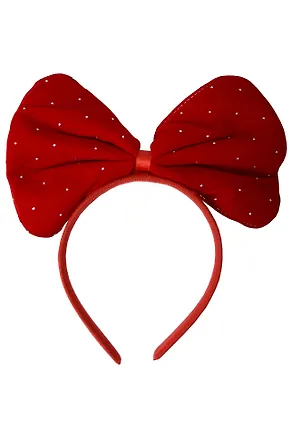 Ободок новогодний Бант (текстиль) (12-6122-HNY1) 3104387