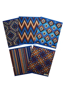 Тетрадь в клетку Unnika, "Плетение (орнамент)", 48 листов, в ассортименте