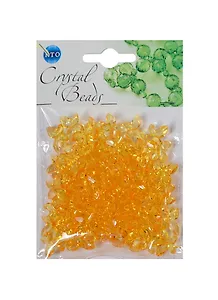 Набор бусин Кристальная игра Бабочки желтые (CRP108) (упаковка)