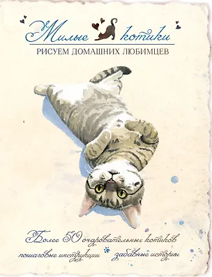 Книга Милые котики. Рисуем домашних любимцев (Чунь Гуань)