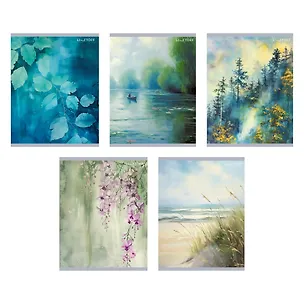 Тетрадь 48 листов в клетку "Живописная тетрадь", в ассортименте 3076771