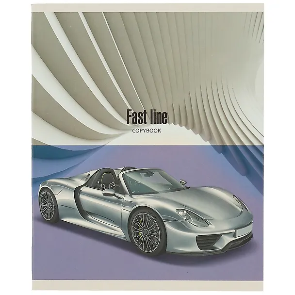 Тетрадь общая «Fast Line» в ассортименте, 48 листов в клетку, A5 - Unnika 252882 — 6