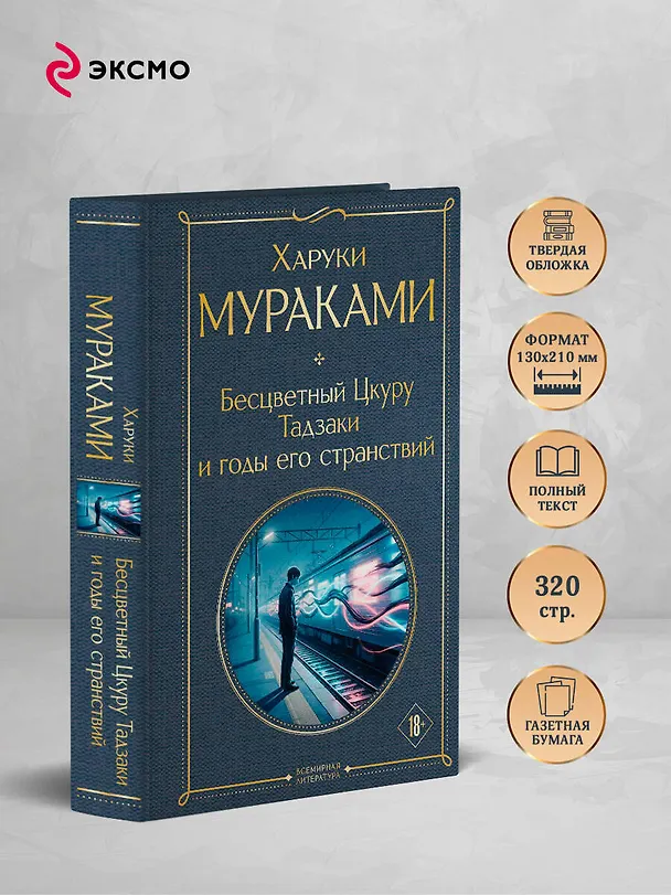 Книга Бесцветный Цкуру Тадзаки и годы его странствий (Харуки Мураками) — 6
