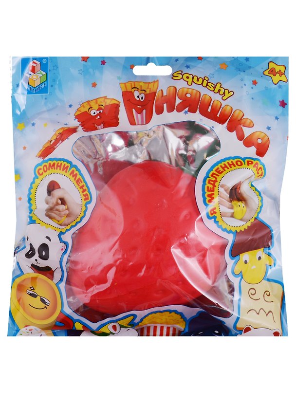 Игрушка-сквиш «Клубника» Мммняшка Squishy, 1Toy 2660869 — 1