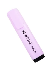 Текстовыделитель Hatber, пастельный сиреневый