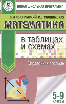 Математика .в таблицах и схемах. Справочное пособие. 5-9 классы — 7814387 — 1