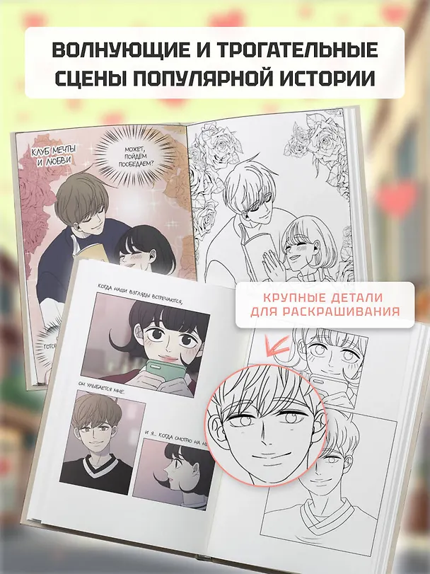 Книга Гайд по отношениям от Барым. Раскраска по вебтуну () — 7