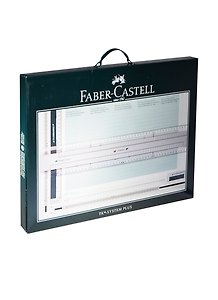 Доска чертежная А3 "TK-SYSTEM" с подвижной магнитной линейкой, Faber-Castell 