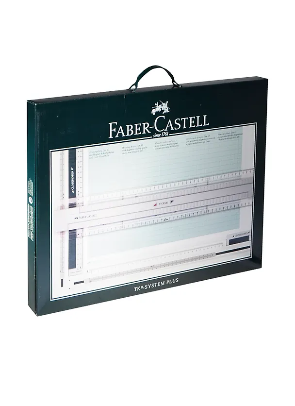 Доска чертежная А3 "TK-SYSTEM" с подвижной магнитной линейкой, Faber-Castell  219480 — 1