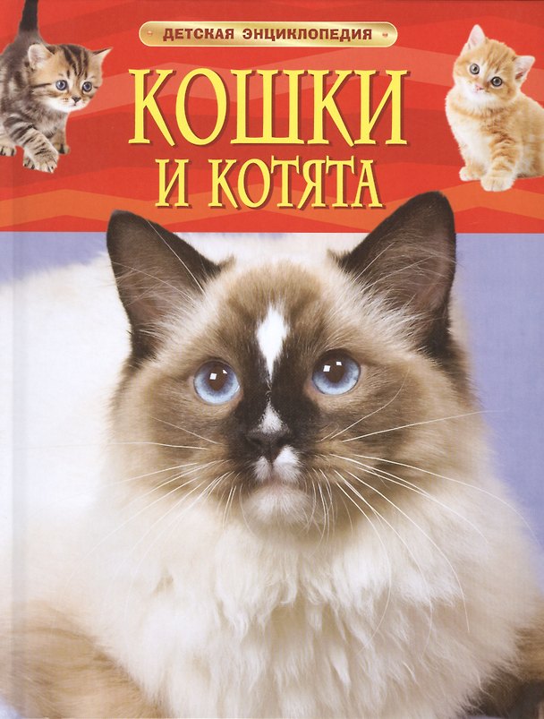 Книга Кошки и котята. Детская энциклопедия (Ирина Травина) — 1