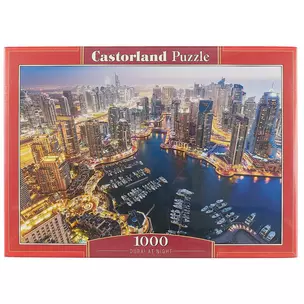 Пазл Castorland 1000 эл. 68*47см. Дубай ночью C-103256 — 2474960 — 1