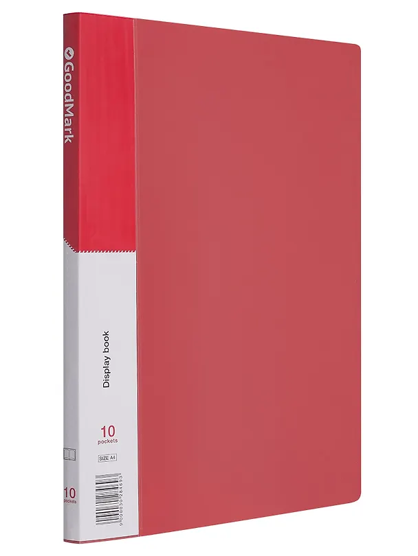 Папка с файлами А4, 10 файлов, в ассортименте, GoodMark 3028469 — 16